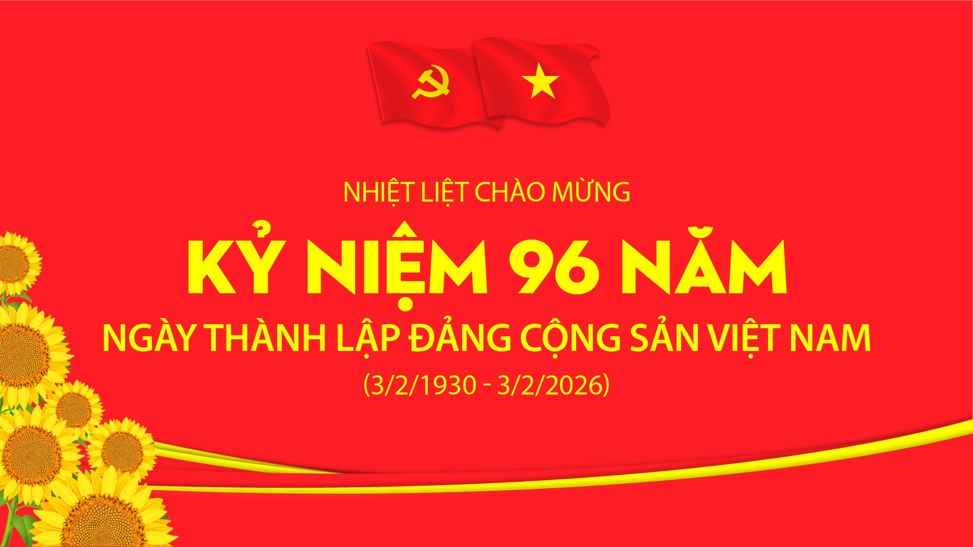 96 năm ngày thành lập Đảng Cộng sản Viêt Nam: Vững bước trên con đường phát triển