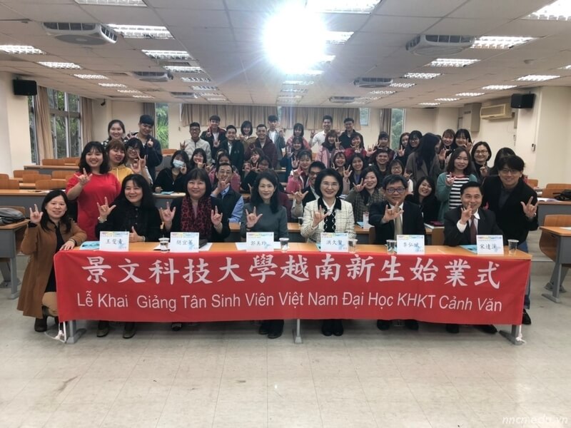 Thăm và làm việc với Trường Đại học Cảnh Văn - Đài Loan