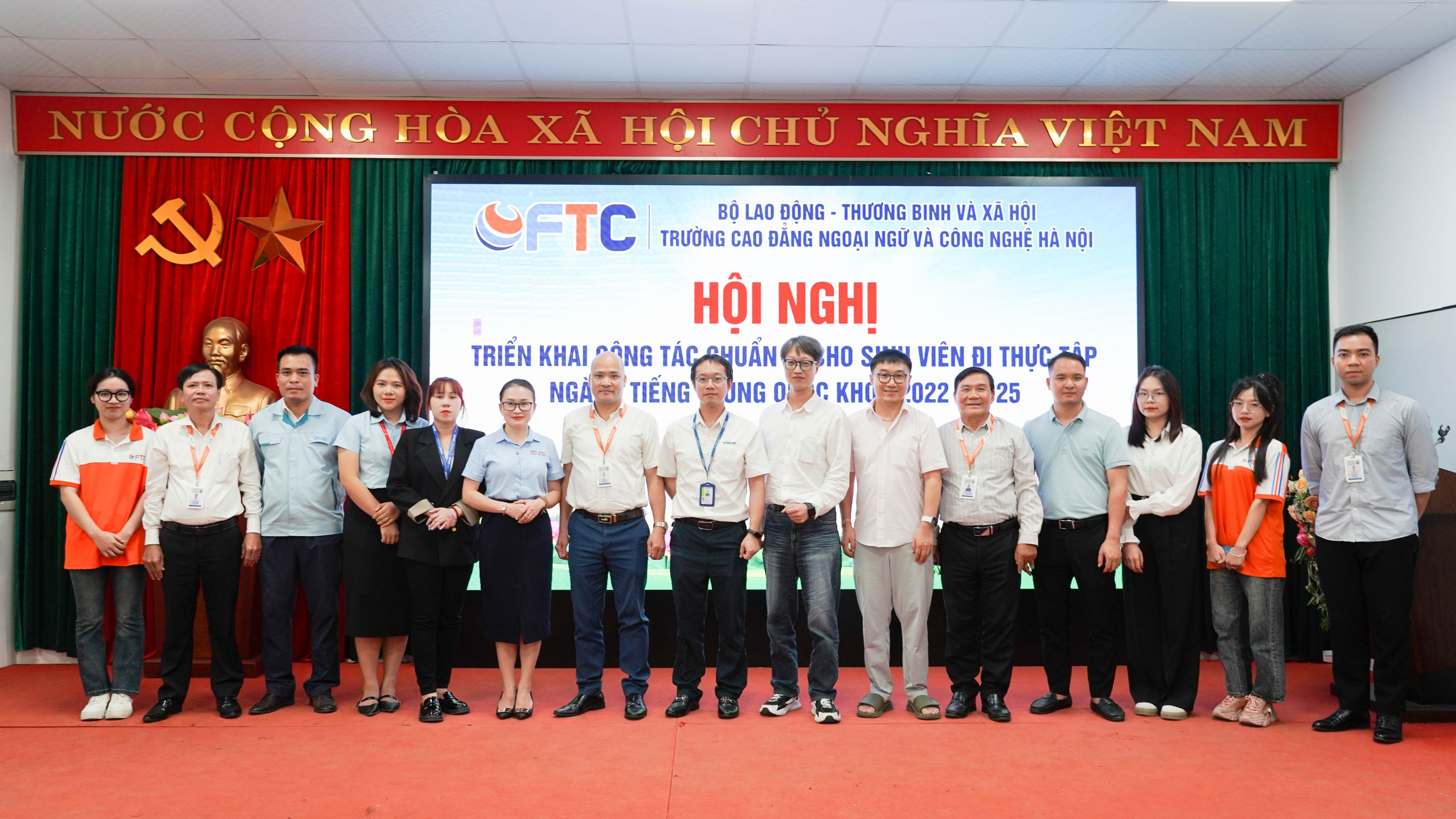 Hội nghị triển khai công tác chuẩn bị cho sinh viên đi thực tập tại FTC sôi nổi và thiết thực