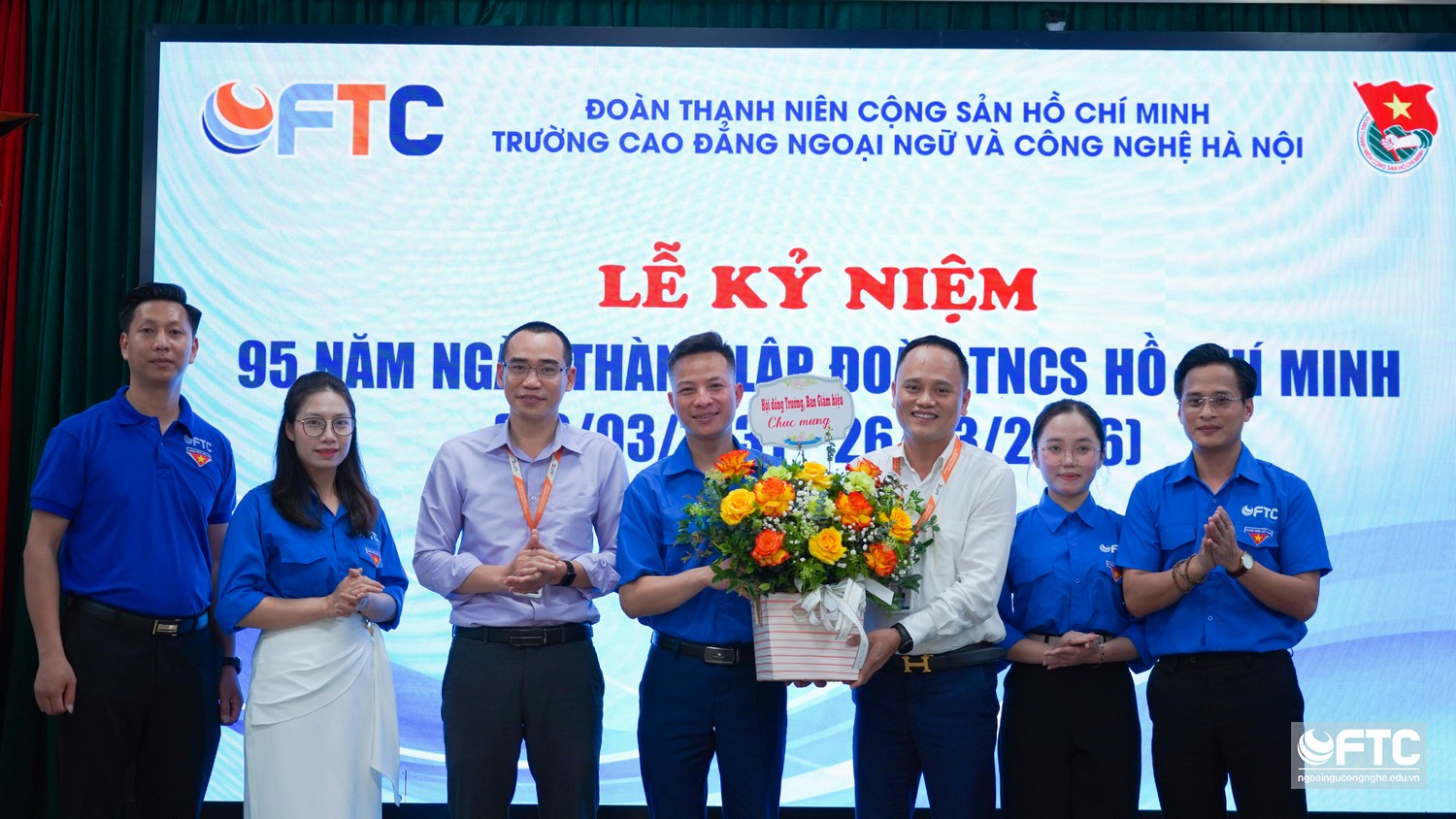 Tuổi trẻ FTC tự hào tiếp nối hành trình 95 năm của Đoàn TNCS Hồ Chí Minh