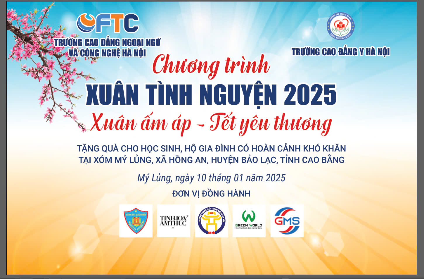 Chuyến xe yêu thương “Xuân tình nguyện 2025” của FTC đã sẵn sàng chuyển bánh