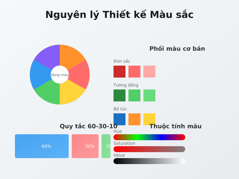 Hướng dẫn sử dụng màu sắc trong thiết kế