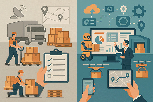 Phân biệt giữa Logistics truyền thống và Logistics 4.0