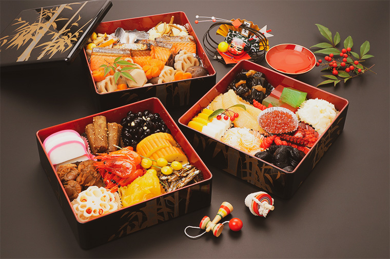 Osechi- Món ăn truyền thống ngày tết của Nhật Bản.