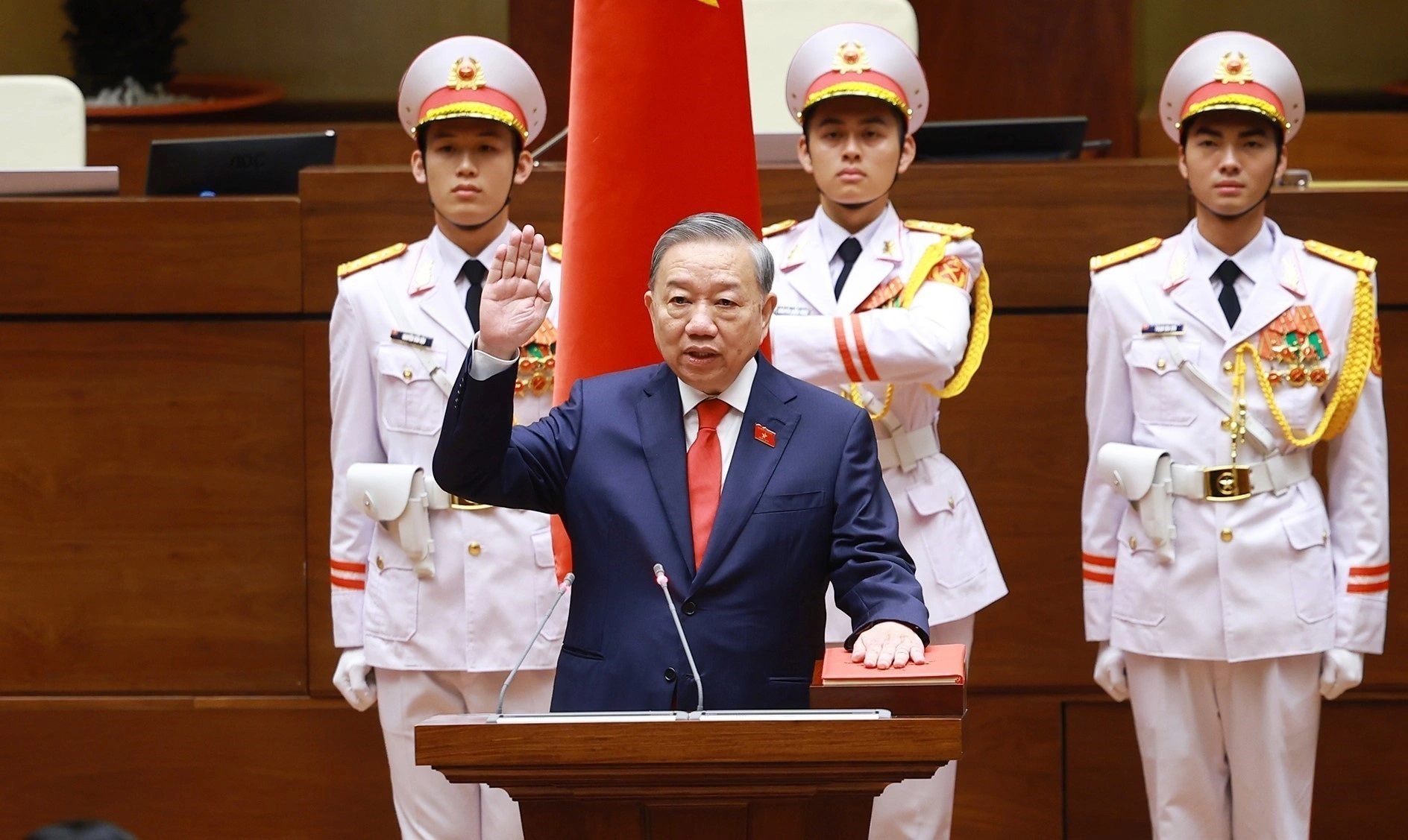 Tổng Bí thư Tô Lâm đã được Quốc hội bầu giữ chức Chủ tịch nước Cộng hòa Xã hội chủ nghĩa Việt Nam nhiệm kỳ 2026-2031.