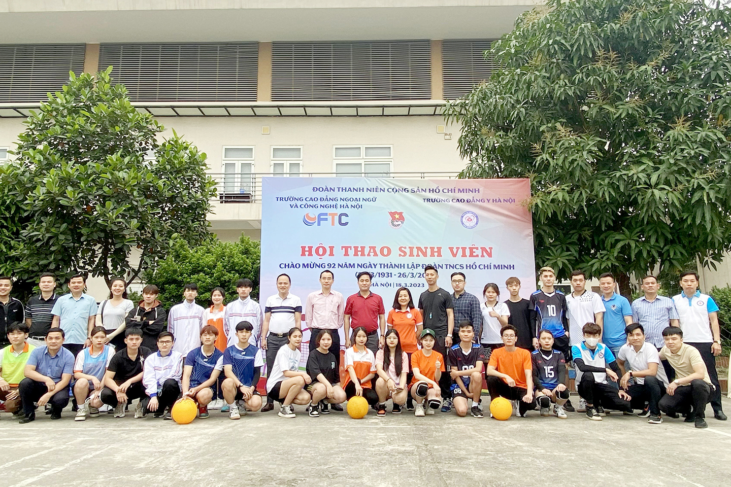 Hội thao sinh viên chào mừng Kỷ niệm 92 năm thành lập Đoàn TNCS Hồ Chí Minh (26/3/1931-26/3/2023)
