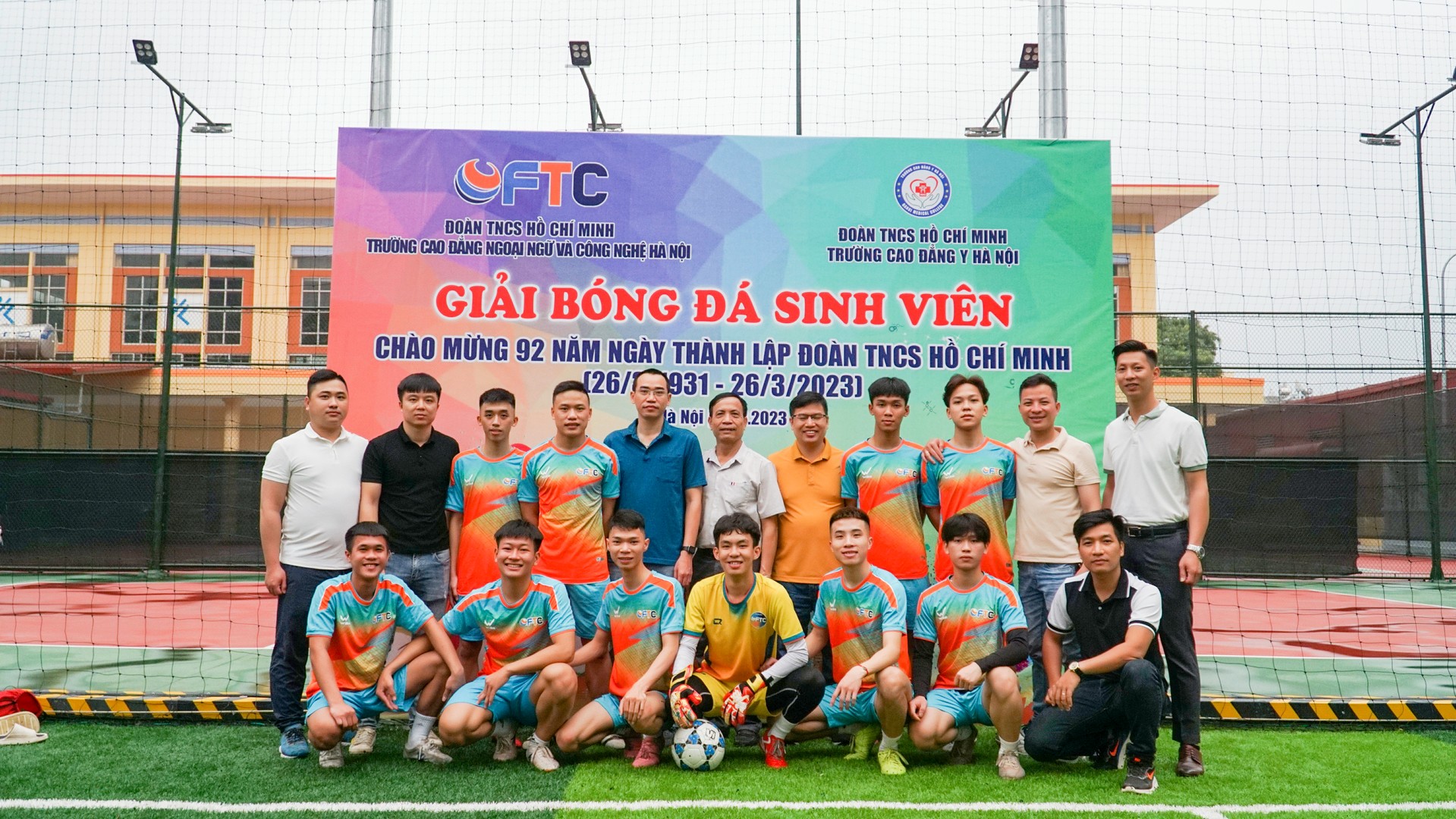Giải bóng đá sinh viên chào mừng Kỷ niệm 92 năm thành lập Đoàn TNCS Hồ Chí Minh (26/3/1931-26/3/2023)
