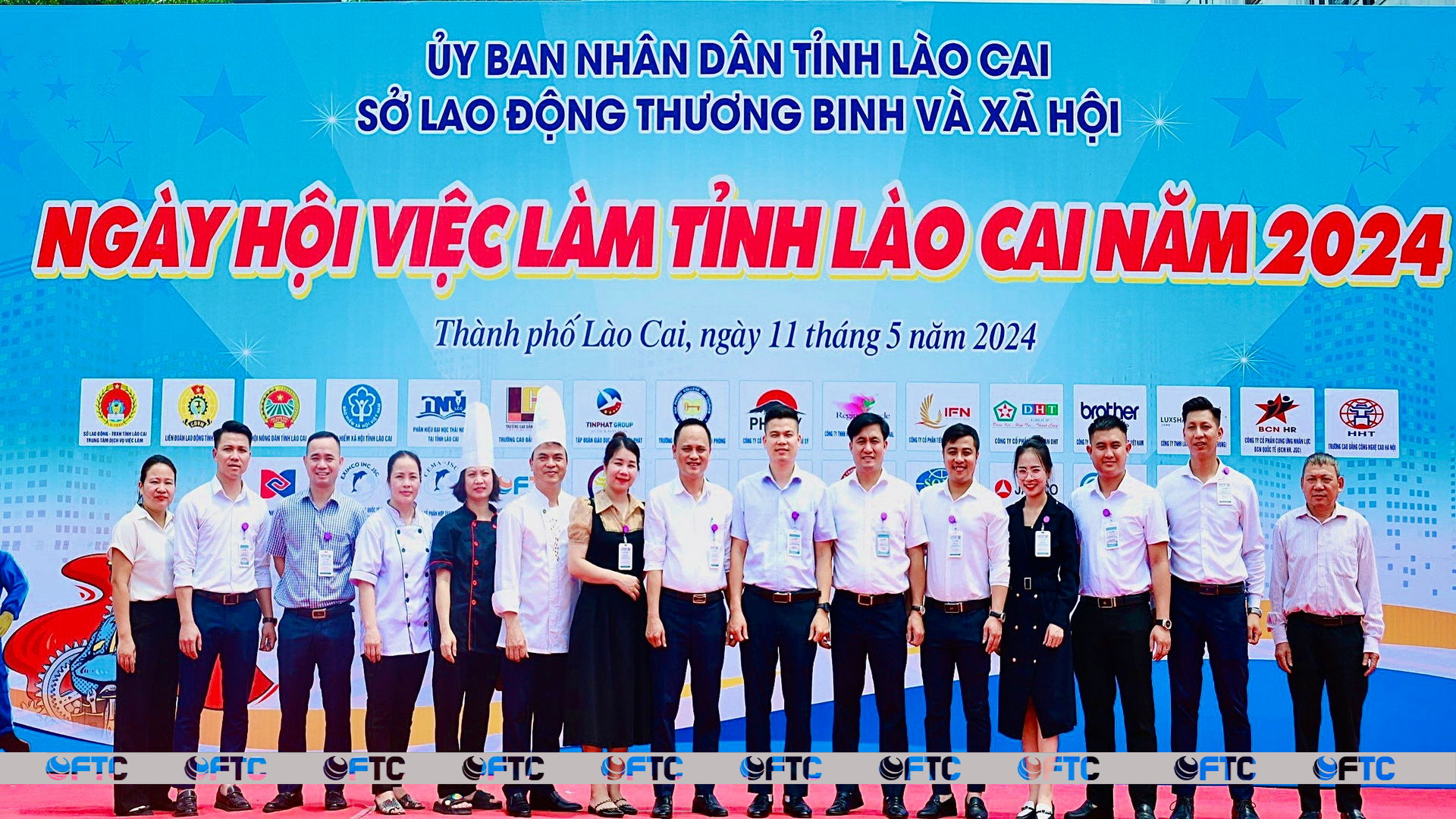 FTC đồng hành cùng các em học sinh tại Ngày hội tư vấn, hướng nghiệp, giới thiệu việc làm năm 2024 tại Lào Cai
