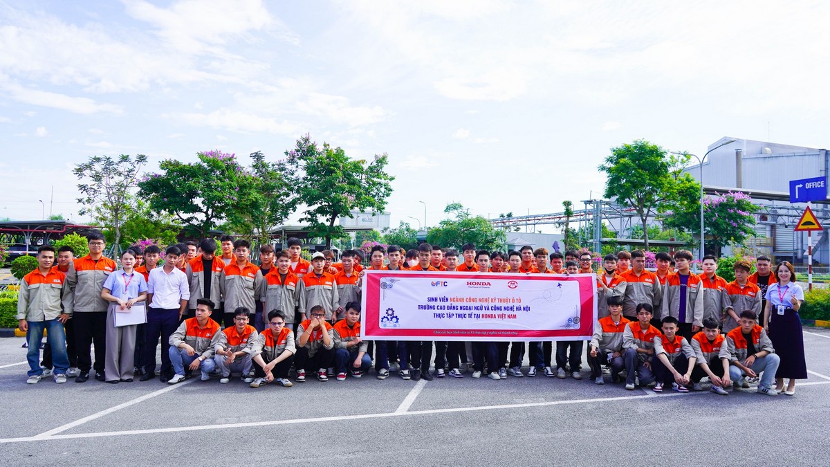 Sinh viên FTC “thực chiến” tại Honda Việt Nam – Bước đệm vững chắc cho tương lai nghề nghiệp