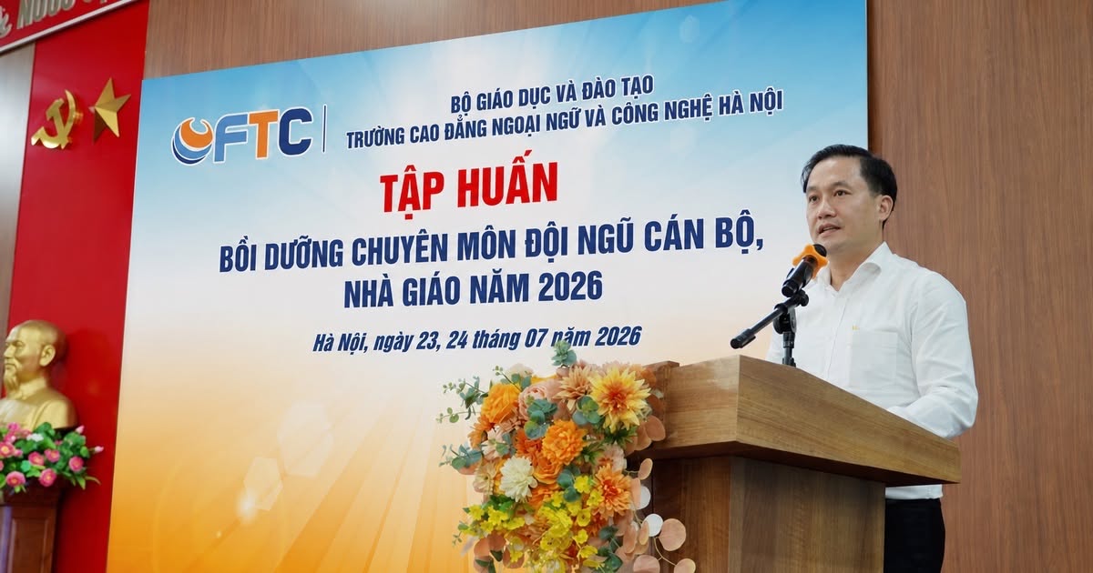 Trường Cao Đẳng Ngoại Ngữ Và Công Nghệ Hà Nội tổ chức thành công Chương Trình 
