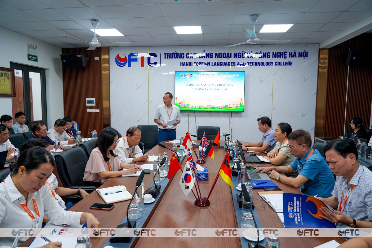 FTC tổ chức Hội thảo tập huấn kỹ năng biên soạn chương trình đào tạo theo Thông tư 55/2026/TT-BGDĐ