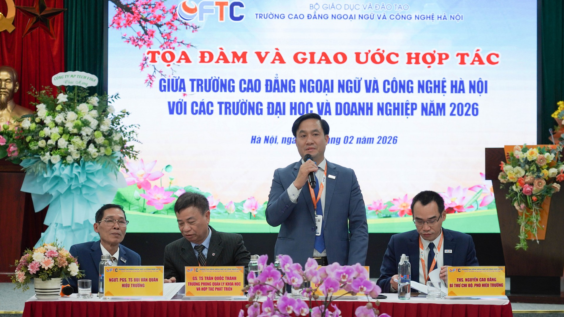 Tọa đàm và Giao ước hợp tác liên kết đào tạo FTC 2026
